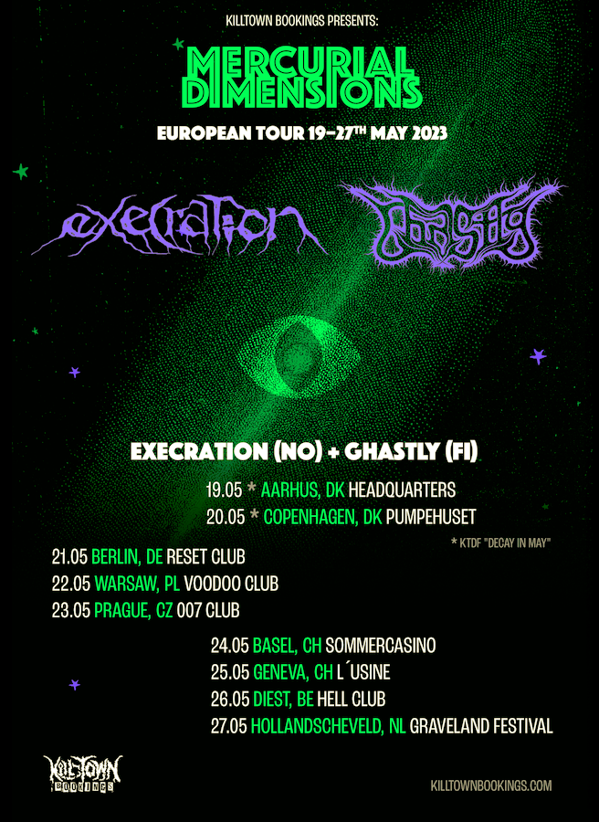 Execration + Ghastly   May 2023