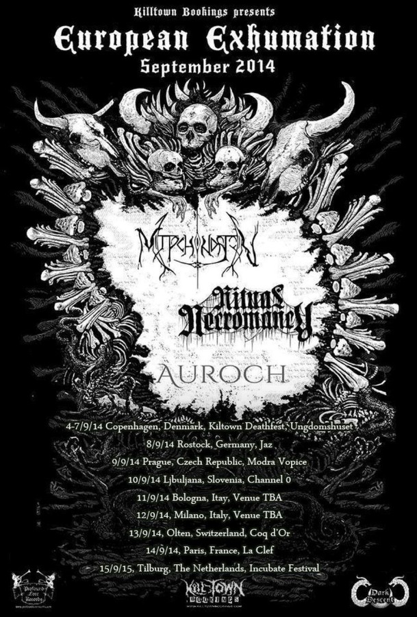 Mitochondrion & Ritual Necromancy & Auroch  September 2014