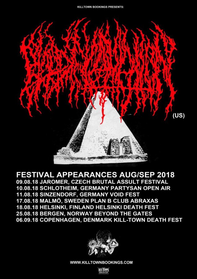 Blood Incantation  August - September 2018